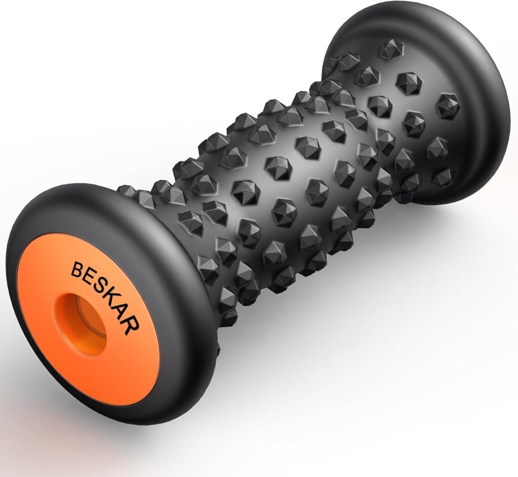 BESKAR Foot Massager Roller for plantar fasciitis and heel pain