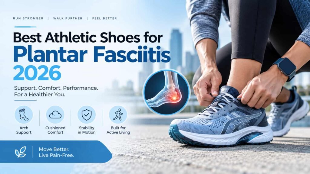 Best athletic shoes for plantar fasciitis 2026