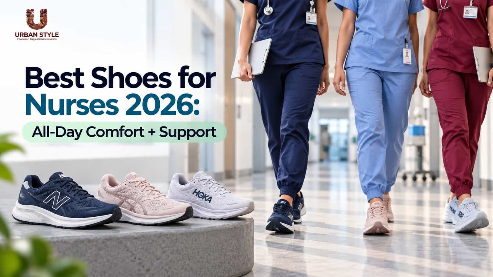Best shoes for nurses 2026 including nursing sneakers and slip-resistant clogs for 12-hour hospital shifts