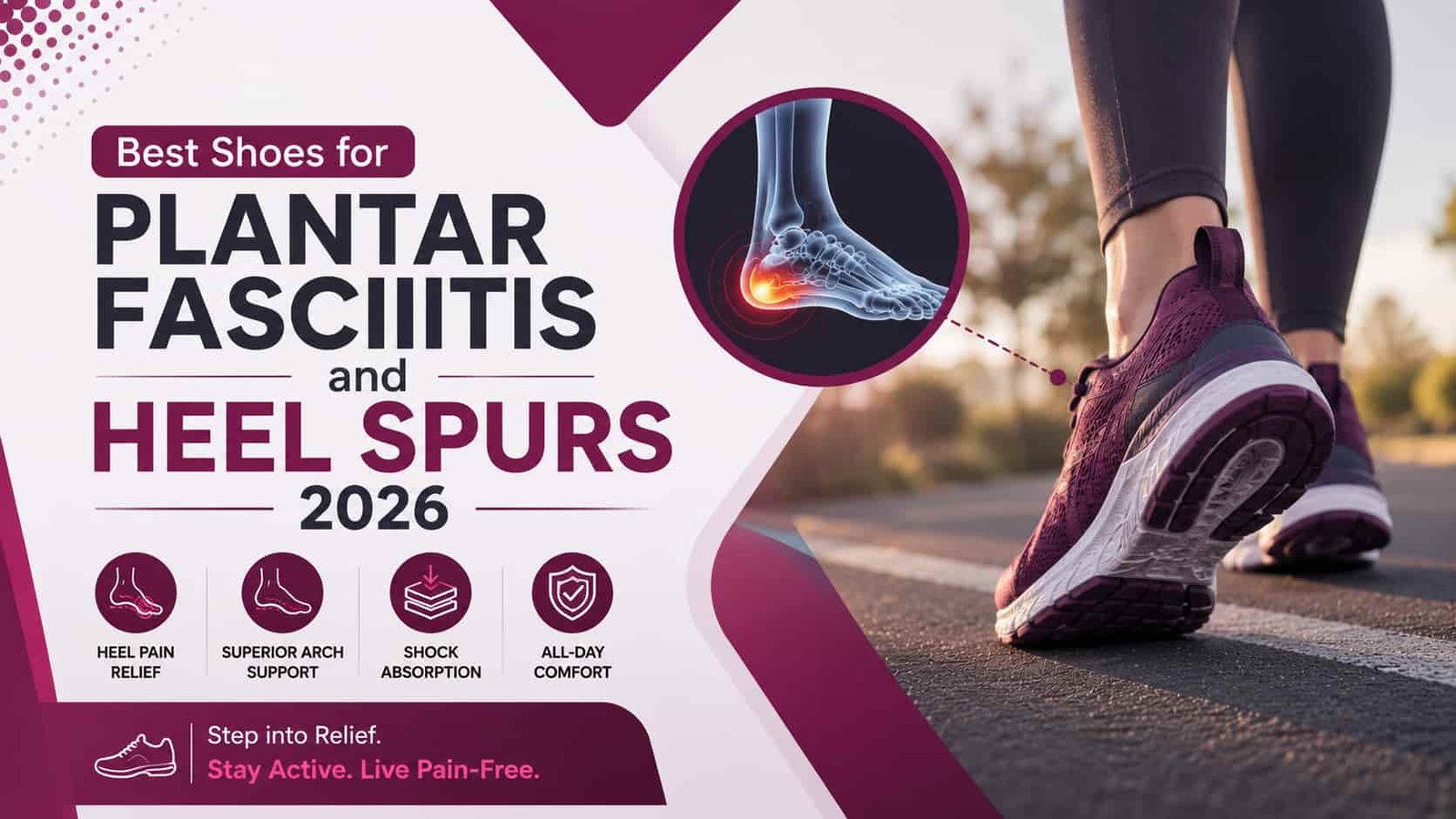 Best shoes for plantar fasciitis and heel spurs 2026