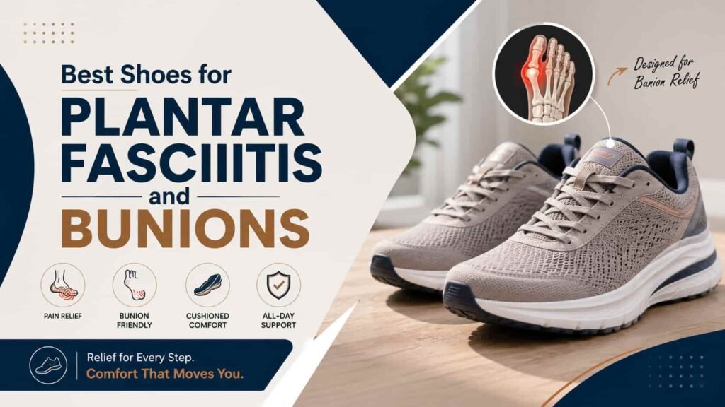 Best shoes for plantar fasciitis and bunions with wide toe boxes