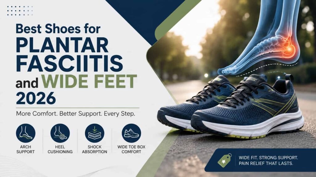 Best Shoes for Plantar Fasciitis & Wide Feet 2026