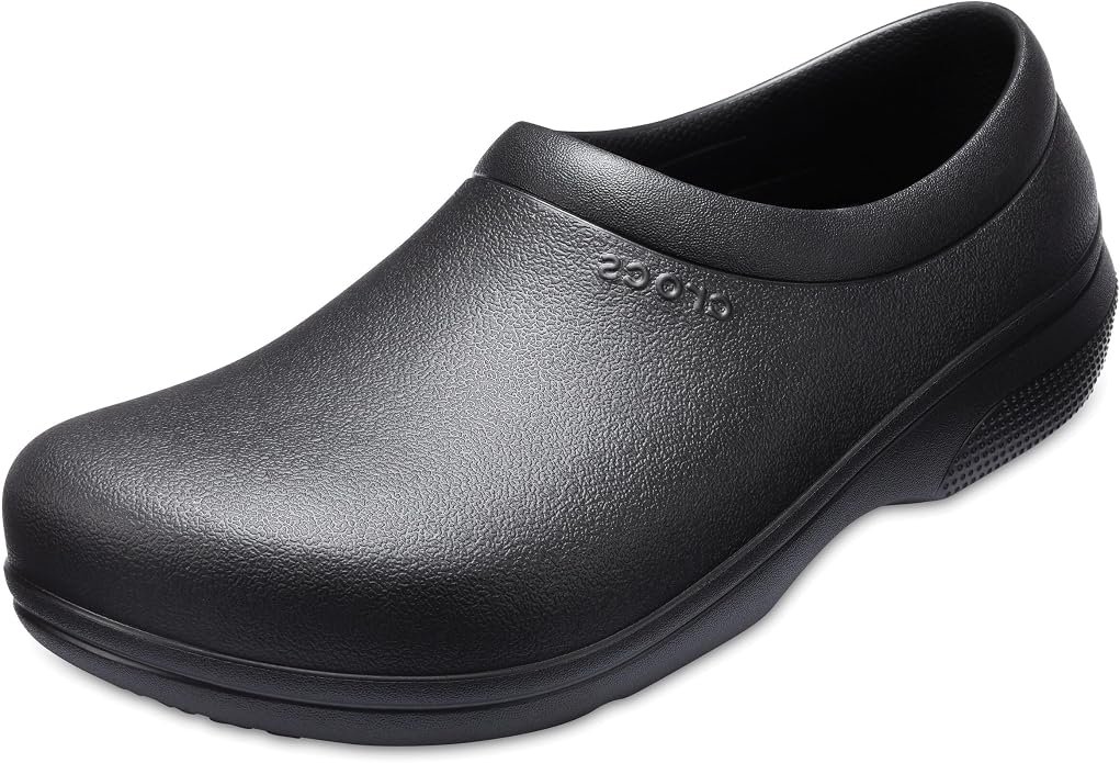 Crocs On The Clock Nursing Clogs Crocs On The Clock enclosed slip-resistant work clogs for nurses
