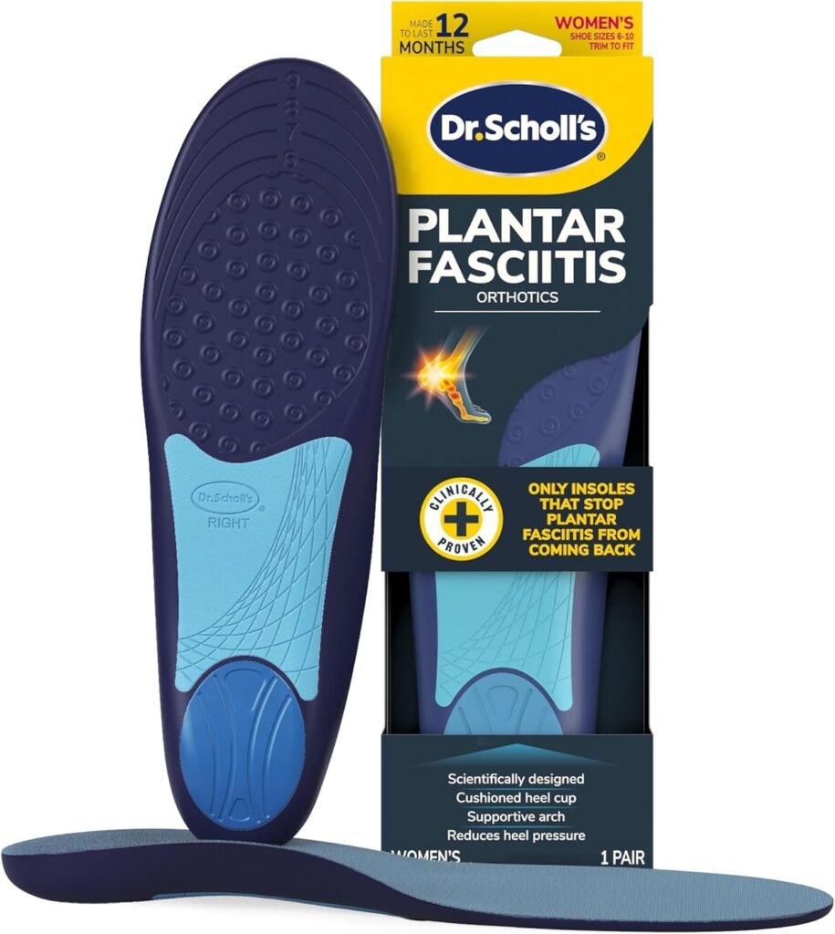 Dr. Scholl's Plantar Fasciitis Relief Orthotic Insoles for heel pain