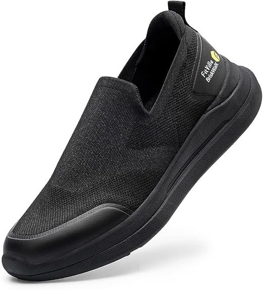FitVille BriskWalk men's shoes for plantar fasciitis on concrete