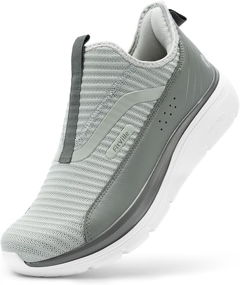FitVille Stepease V2 men's walking shoes for plantar fasciitis seniors