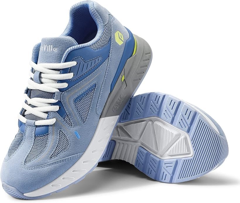 FitVille Women's Extra Wide Walking Shoes for plantar fasciitis and wide feet
