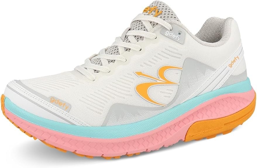 Gravity Defyer Mighty Walk women's shoes for plantar fasciitis on concrete