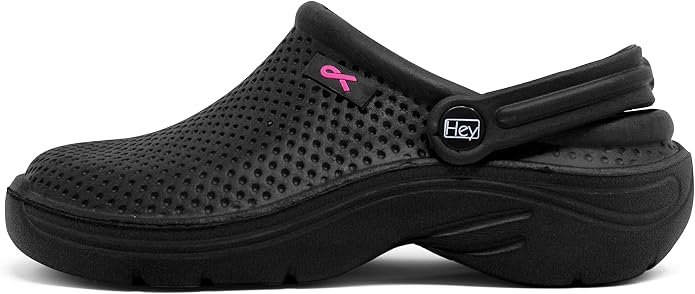 Hey Medical lightweight EVA nursing clog with adjustable sling-back strap