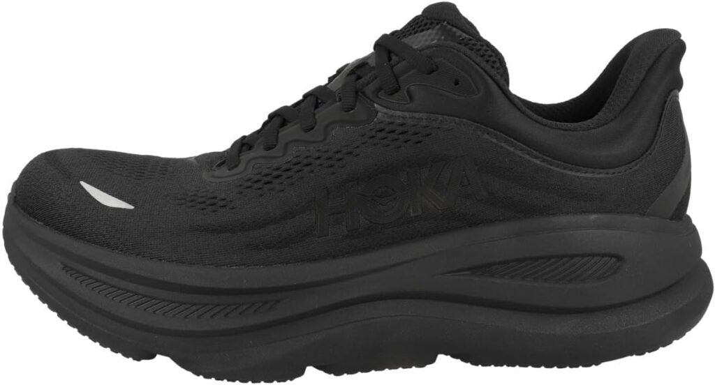 Hoka Bondi 9 men's cushioned walking shoe for plantar fasciitis