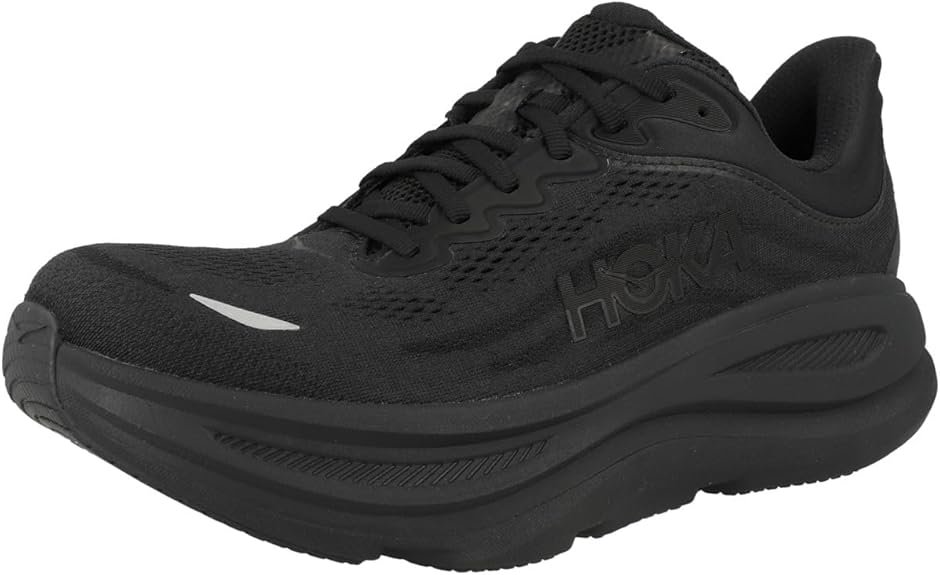 HOKA Bondi 9 men's cushioned walking shoes for plantar fasciitis