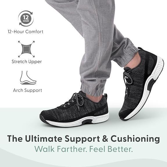 orthofeet lava mens orthopedic shoe plantar fasciitis heel spur