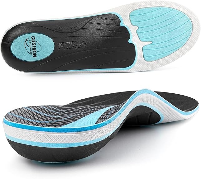 PCSsole heavy duty high arch support insoles for plantar fasciitis