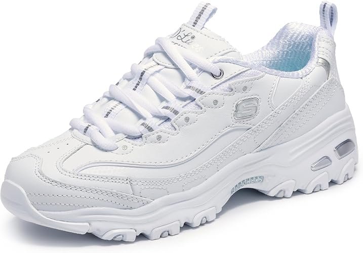 Skechers D'Lites Fresh Start sneaker with Air-Cooled Memory Foam insole