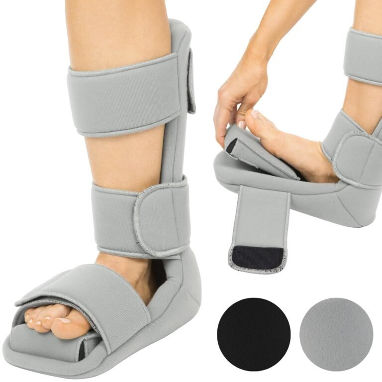 Vive plantar fasciitis night splint with trigger point stretch wedges