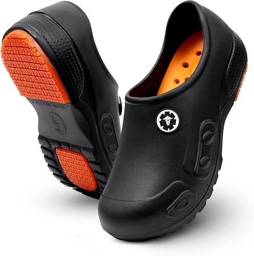 YUNGPRIME Men's and Women's Slip-Resistant Work Shoes YUNGPRIME unisex slip-resistant nursing work shoe